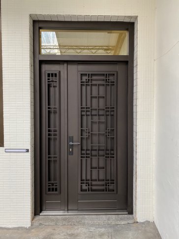 四合一防盜造型通風門