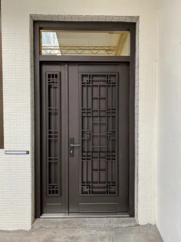 四合一防盜造型通風門
