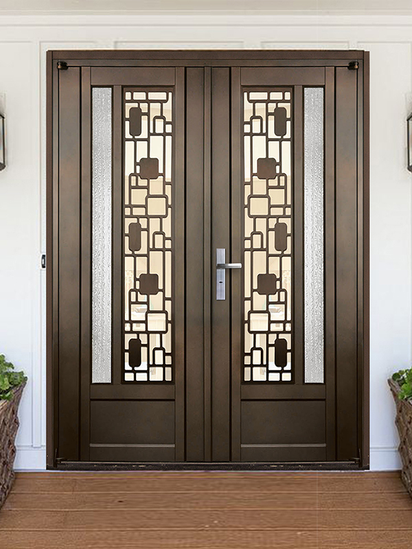 鑄鋁玻璃門推薦產品圖